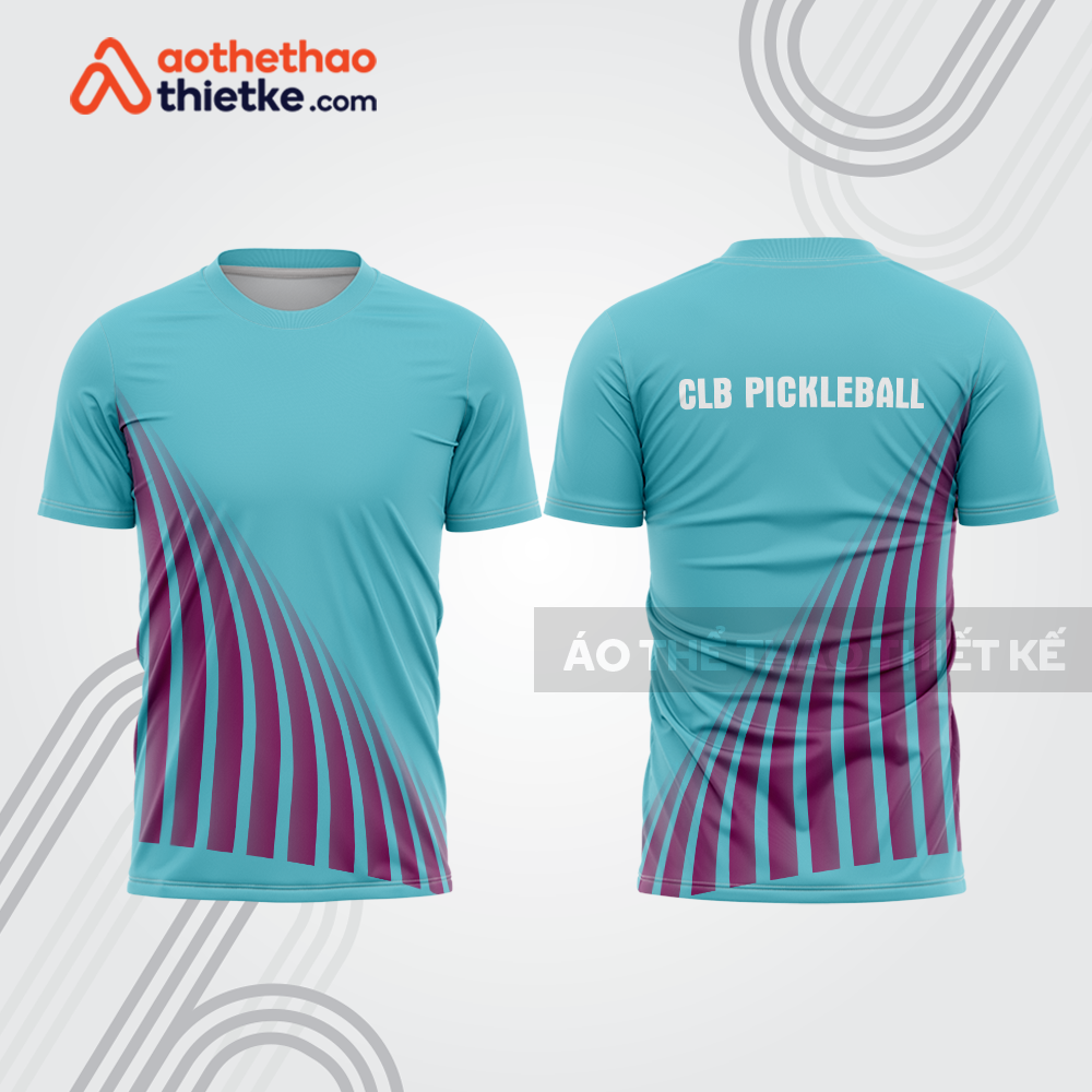 Mẫu thiết kế áo t-shirt thi đấu pickleball plb331