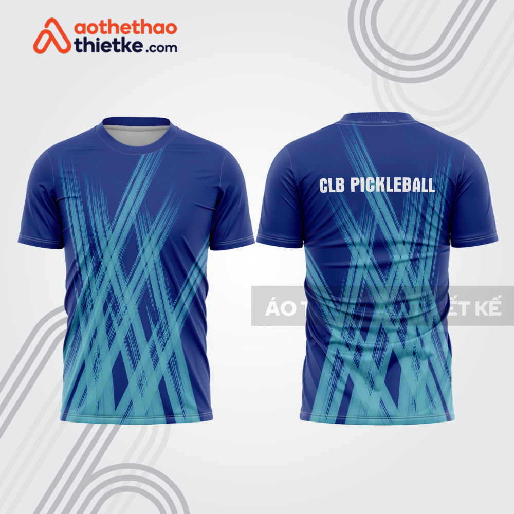 Mẫu thiết kế áo t-shirt thi đấu pickleball plb332