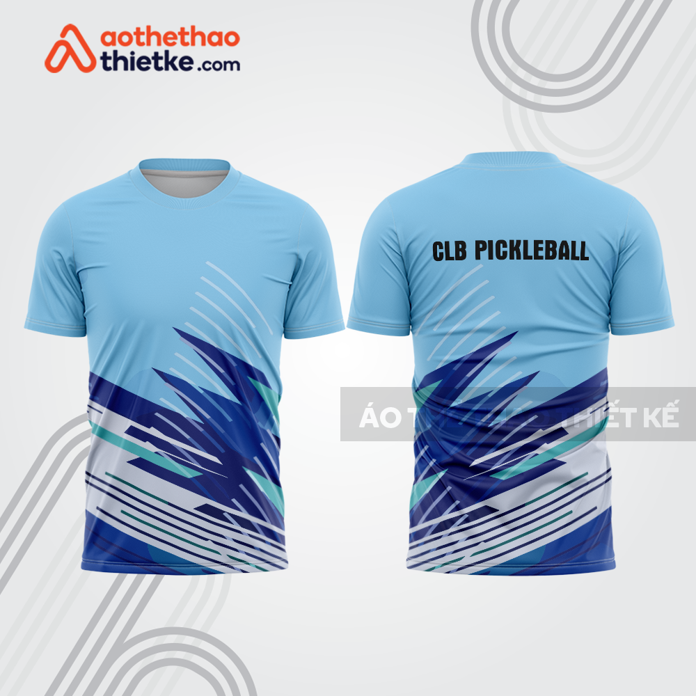 Mẫu thiết kế áo t-shirt thi đấu pickleball plb333