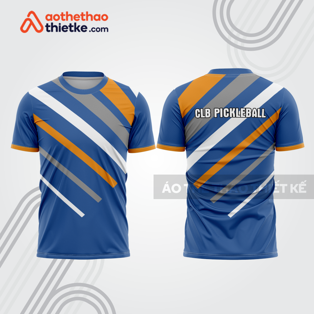 Mẫu thiết kế áo t-shirt thi đấu pickleball plb334