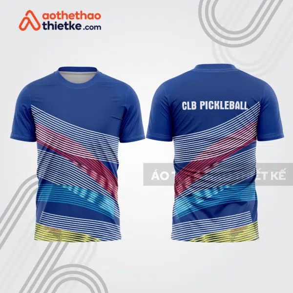 Mẫu thiết kế áo t-shirt thi đấu pickleball plb335