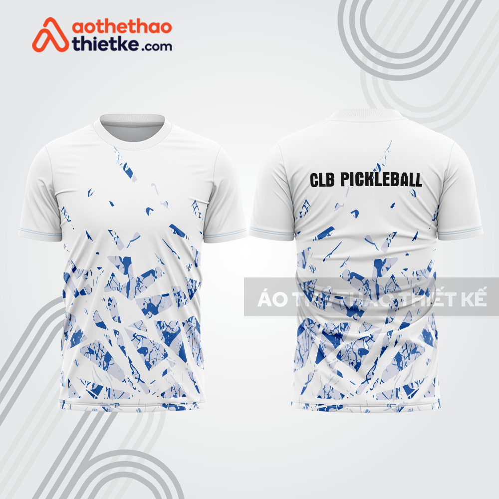 Mẫu thiết kế áo t-shirt thi đấu pickleball plb338