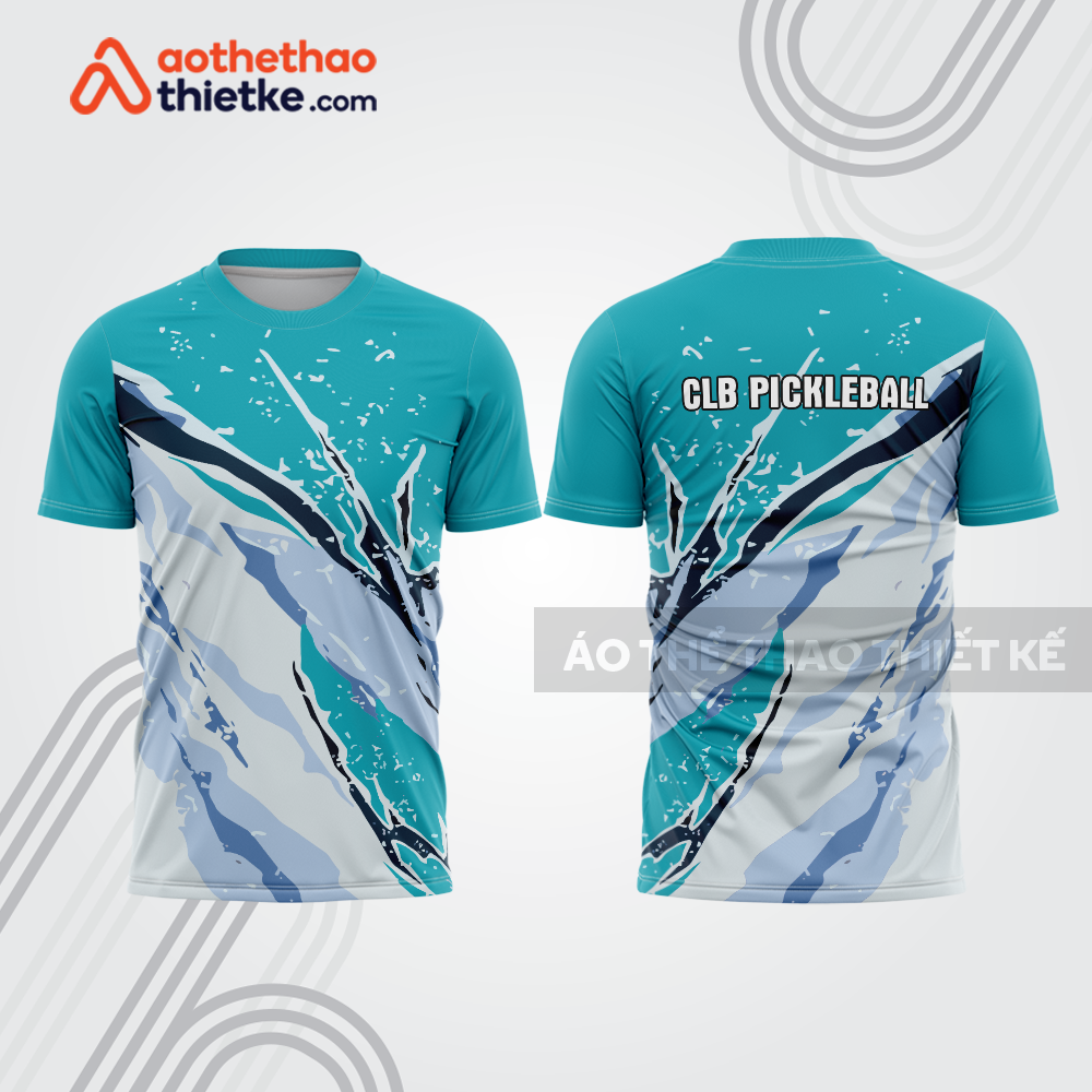 Mẫu thiết kế áo t-shirt thi đấu pickleball plb344