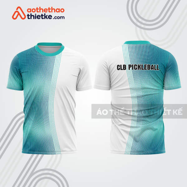 Mẫu thiết kế áo t-shirt thi đấu pickleball plb345