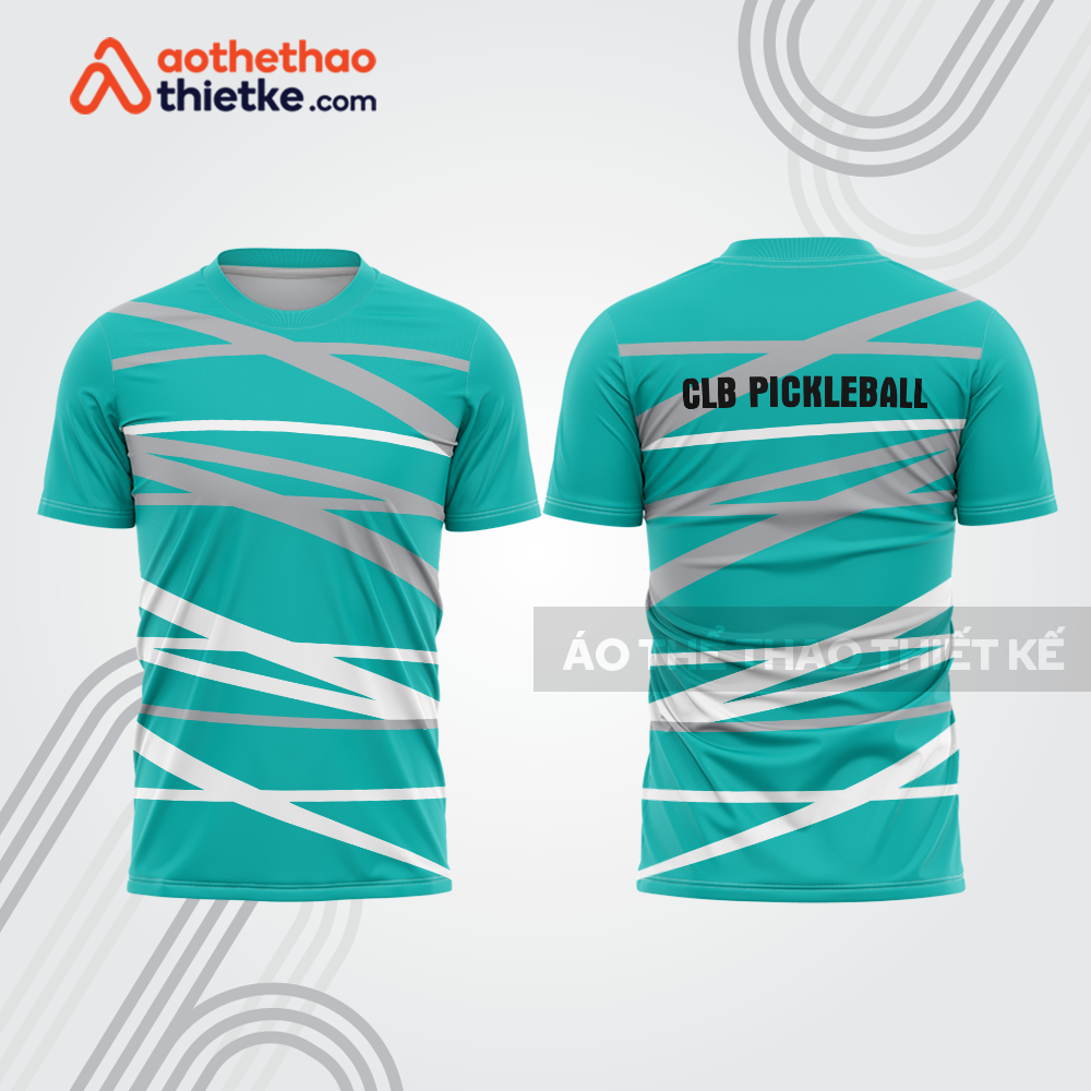 Mẫu thiết kế áo t-shirt thi đấu pickleball plb346