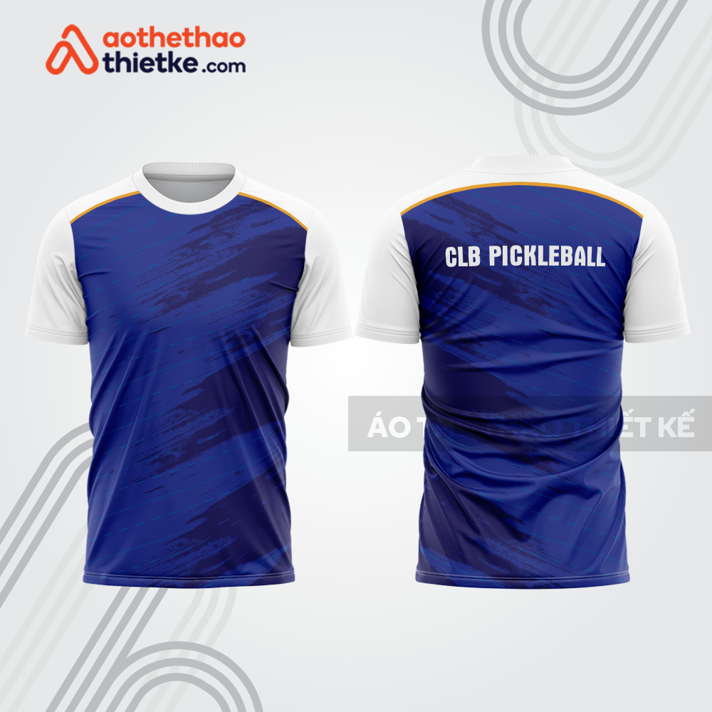 Mẫu thiết kế áo t-shirt thi đấu pickleball plb350