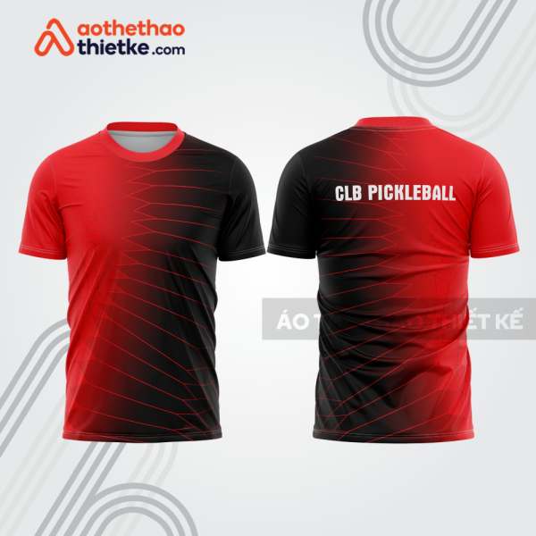 Mẫu thiết kế áo t-shirt thi đấu pickleball plb351