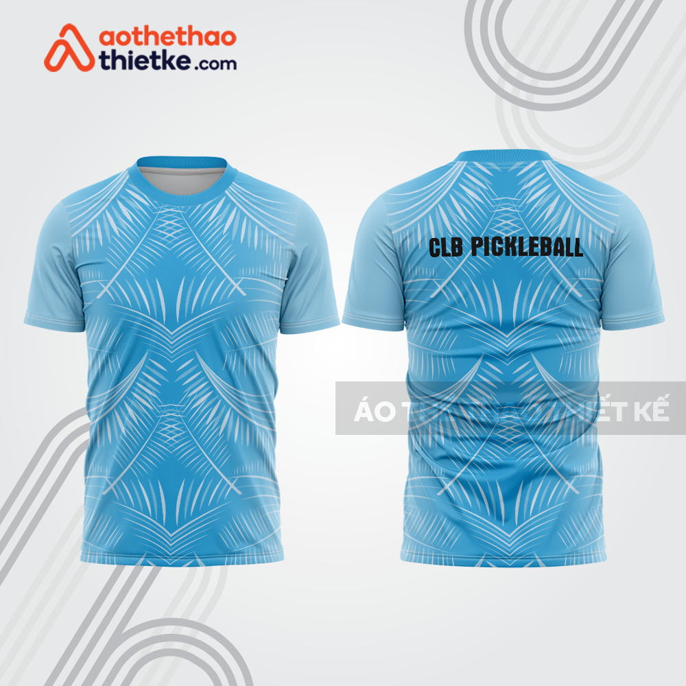 Mẫu thiết kế áo t-shirt thi đấu pickleball plb352