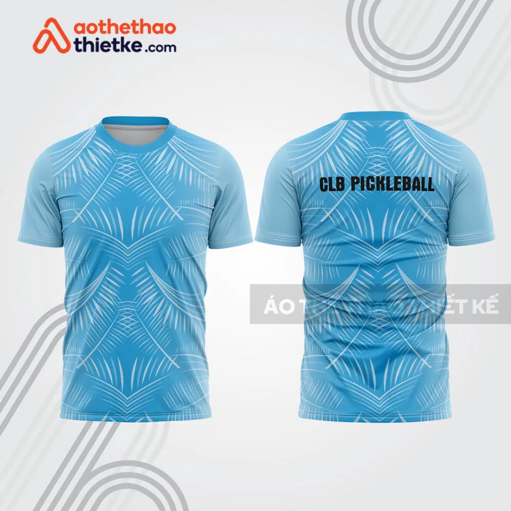 Mẫu thiết kế áo t-shirt thi đấu pickleball plb352