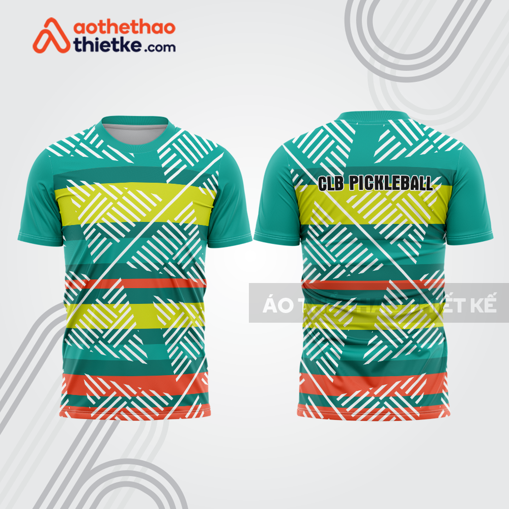 Mẫu thiết kế áo t-shirt thi đấu pickleball plb354