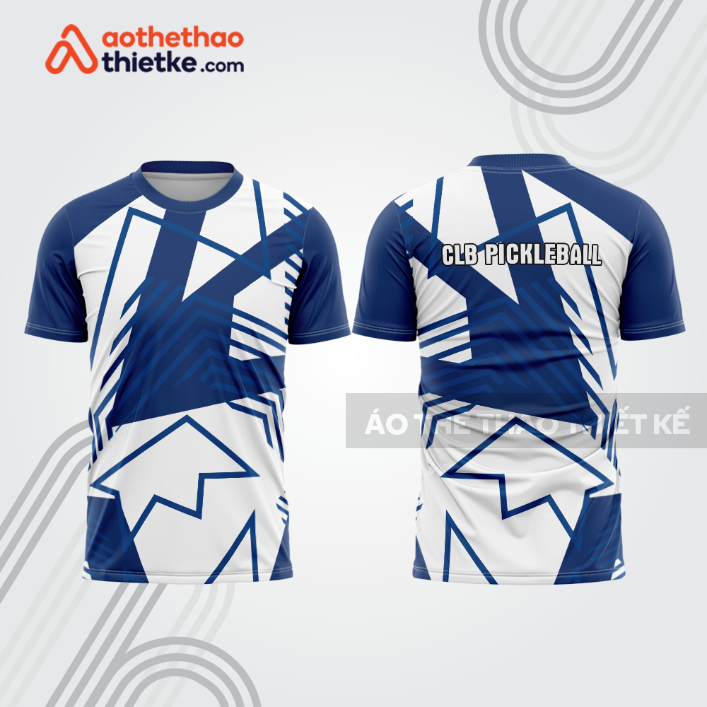 Mẫu thiết kế áo t-shirt thi đấu pickleball plb356