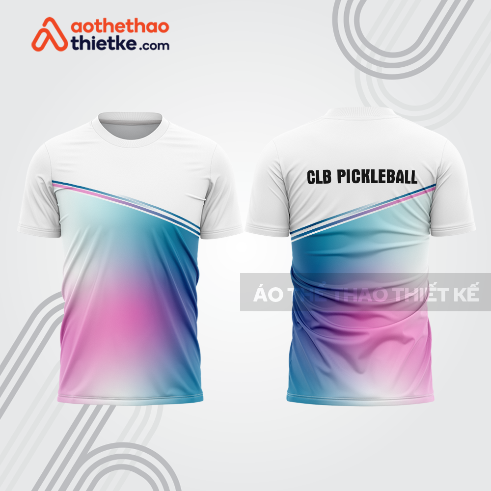 Mẫu thiết kế áo t-shirt thi đấu pickleball plb360