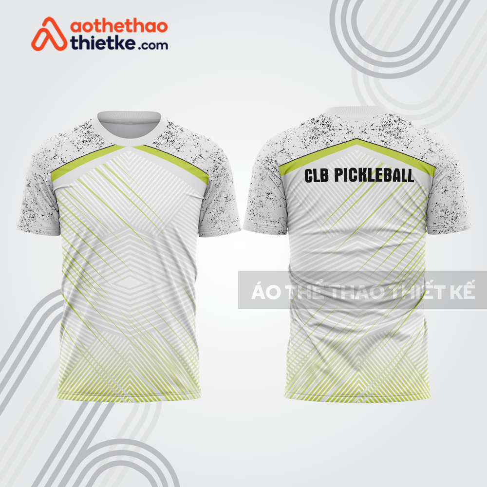 Mẫu thiết kế áo t-shirt thi đấu pickleball plb361