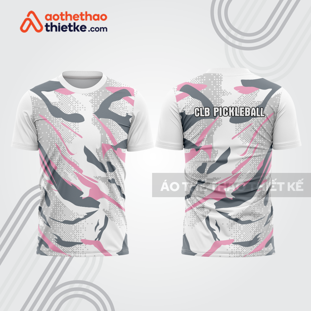 Mẫu thiết kế áo t-shirt thi đấu pickleball plb362