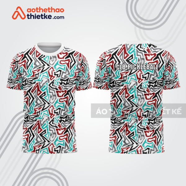 Mẫu thiết kế áo t-shirt thi đấu pickleball plb366