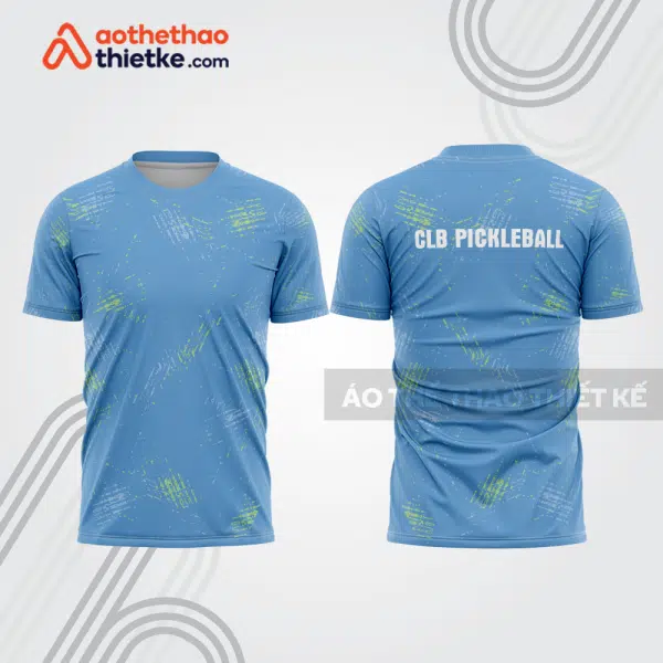 Mẫu thiết kế áo t-shirt thi đấu pickleball plb369