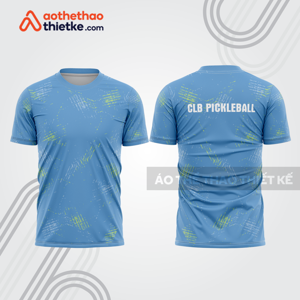 Mẫu thiết kế áo t-shirt thi đấu pickleball plb369