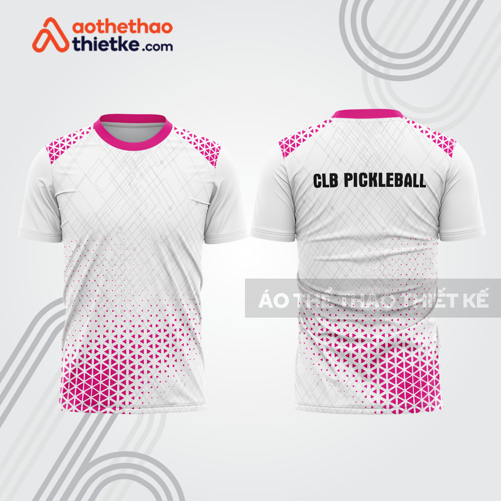 Mẫu thiết kế áo t-shirt thi đấu pickleball plb370