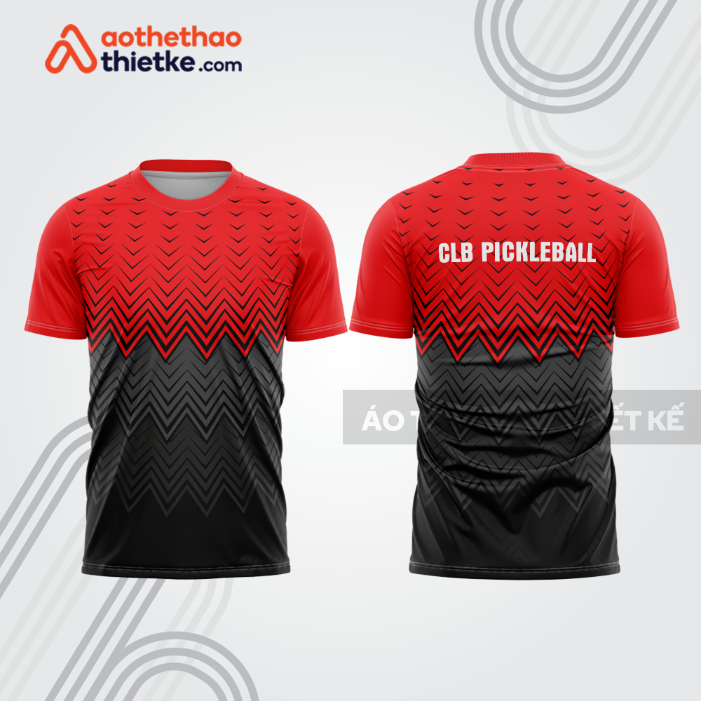 Mẫu thiết kế áo t-shirt thi đấu pickleball plb374