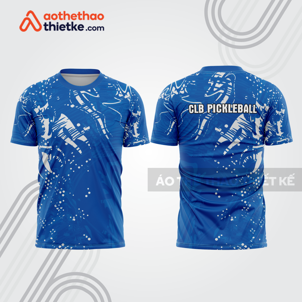 Mẫu thiết kế áo t-shirt thi đấu pickleball plb375