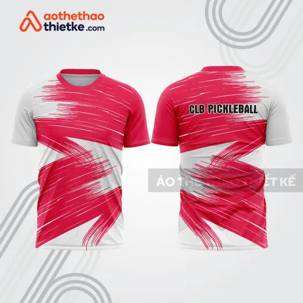 Mẫu thiết kế áo t-shirt thi đấu pickleball plb376