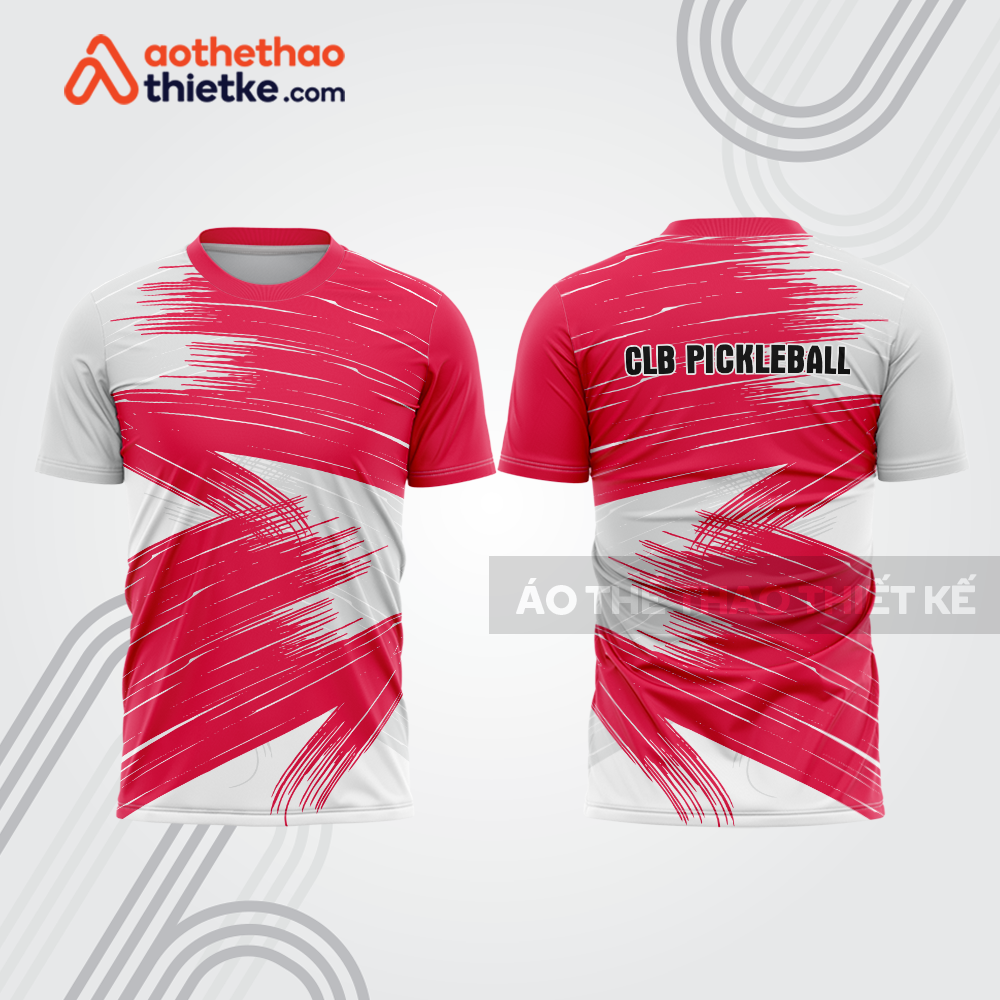 Mẫu thiết kế áo t-shirt thi đấu pickleball plb376