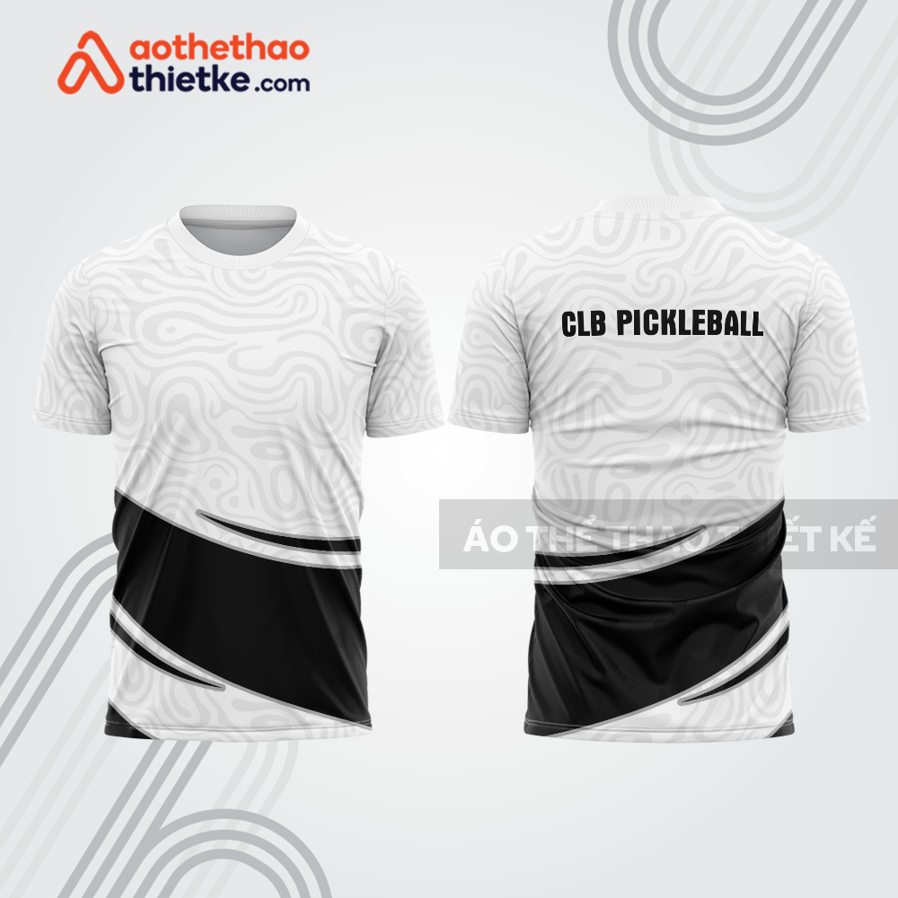 Mẫu thiết kế áo t-shirt thi đấu pickleball plb377