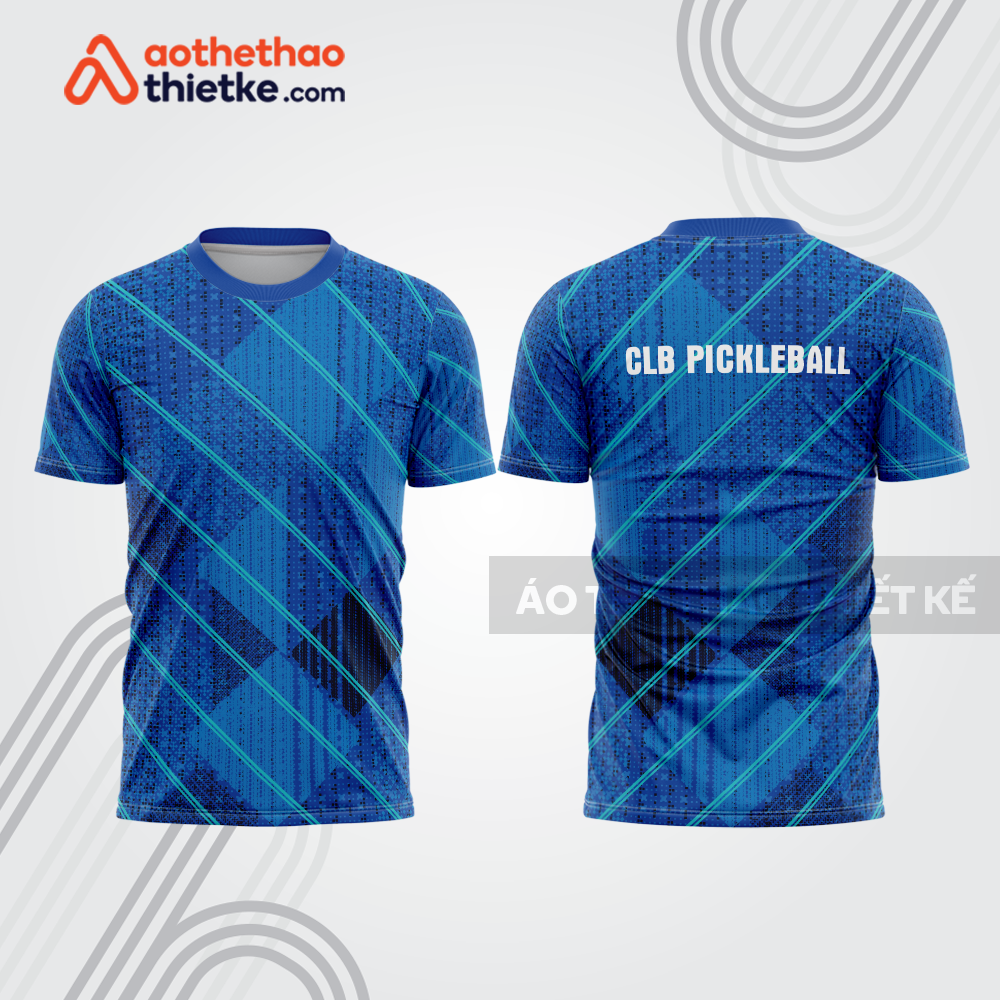 Mẫu thiết kế áo t-shirt thi đấu pickleball plb379