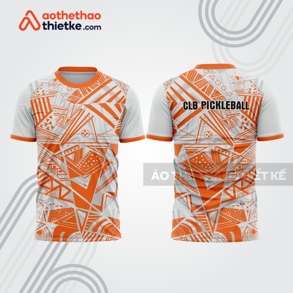 Mẫu thiết kế áo t-shirt thi đấu pickleball plb380