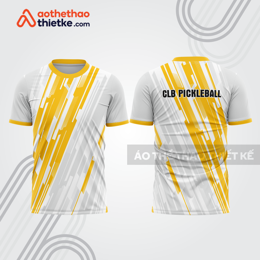 Mẫu thiết kế áo t-shirt thi đấu pickleball plb381