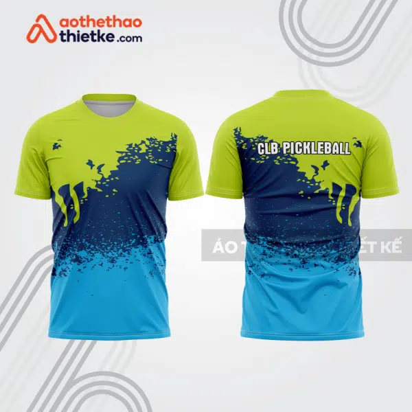Mẫu thiết kế áo t-shirt thi đấu pickleball plb384