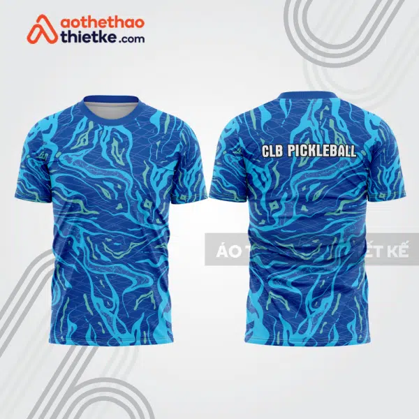 Mẫu thiết kế áo t-shirt thi đấu pickleball plb385