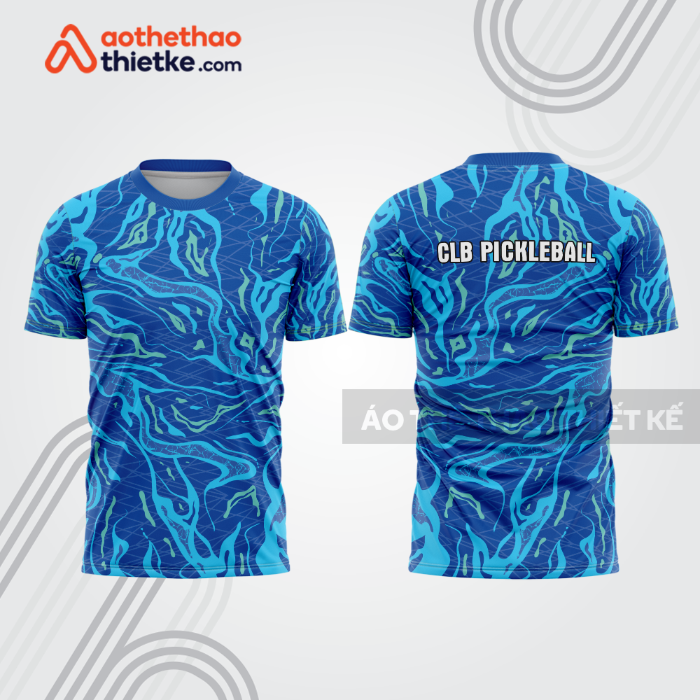 Mẫu thiết kế áo t-shirt thi đấu pickleball plb385