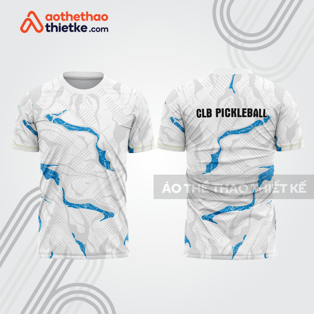 Mẫu thiết kế áo t-shirt thi đấu pickleball plb386