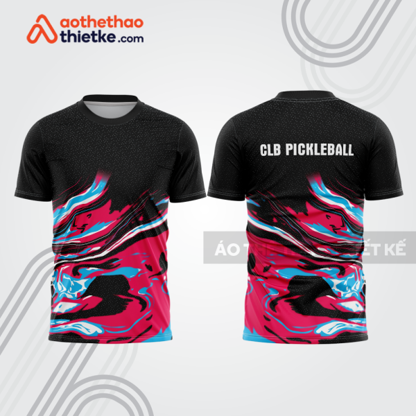 Mẫu thiết kế áo t-shirt thi đấu pickleball plb388