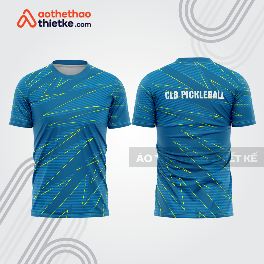 Mẫu thiết kế áo t-shirt thi đấu pickleball plb390