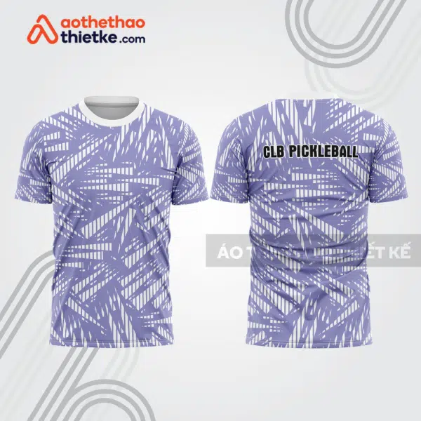 Mẫu thiết kế áo t-shirt thi đấu pickleball plb392