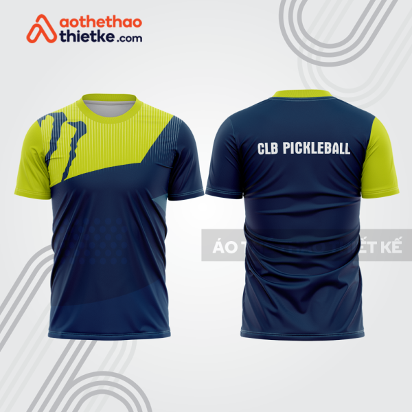 Mẫu thiết kế áo t-shirt thi đấu pickleball plb393