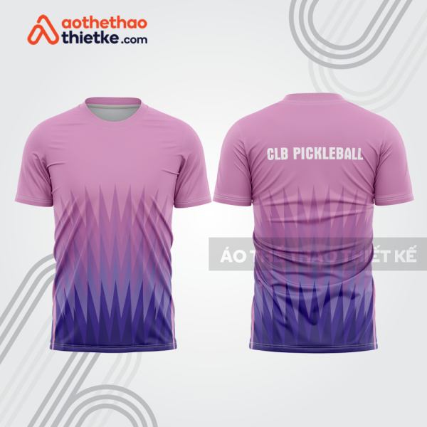 Mẫu thiết kế áo t-shirt thi đấu pickleball plb394