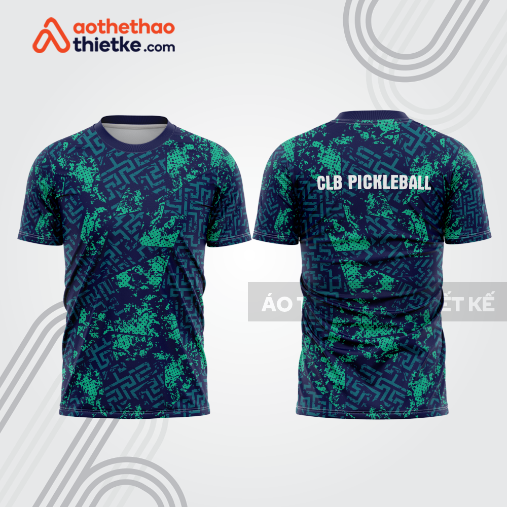Mẫu thiết kế áo t-shirt thi đấu pickleball plb395