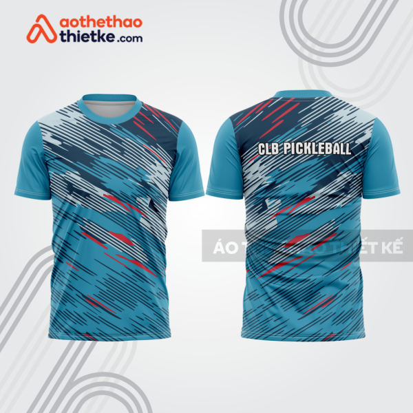 Mẫu thiết kế áo t-shirt thi đấu pickleball plb396