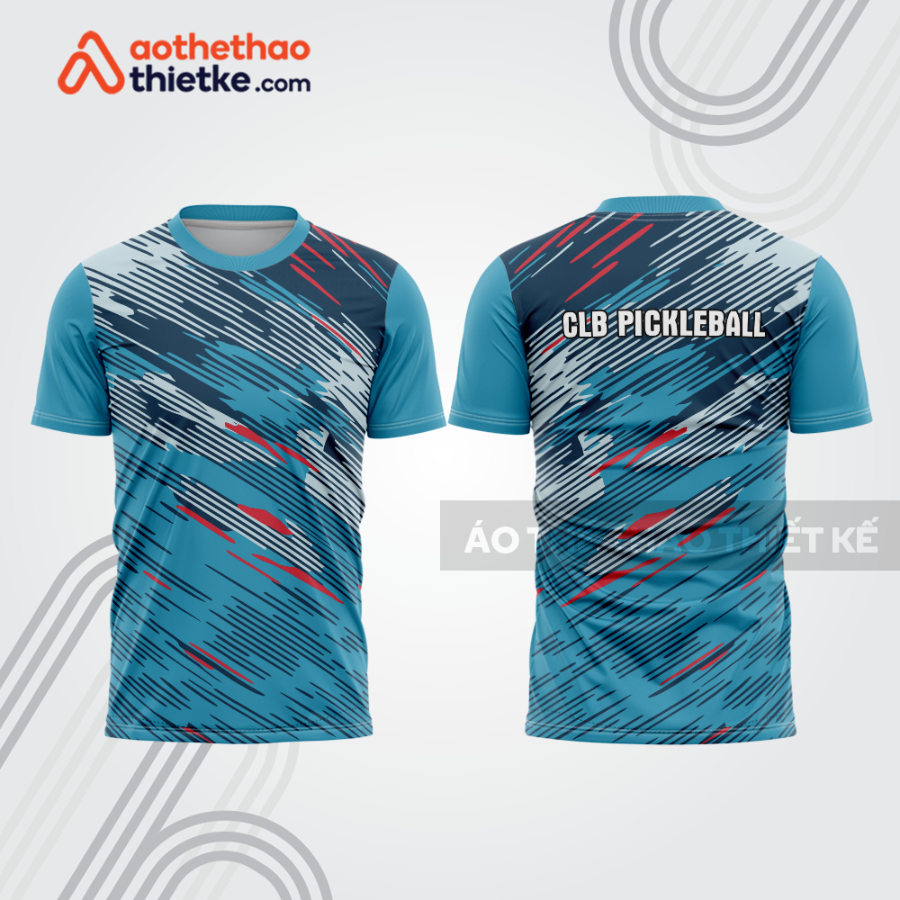 Mẫu thiết kế áo t-shirt thi đấu pickleball plb396