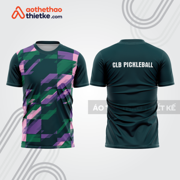 Mẫu thiết kế áo t-shirt thi đấu pickleball plb397