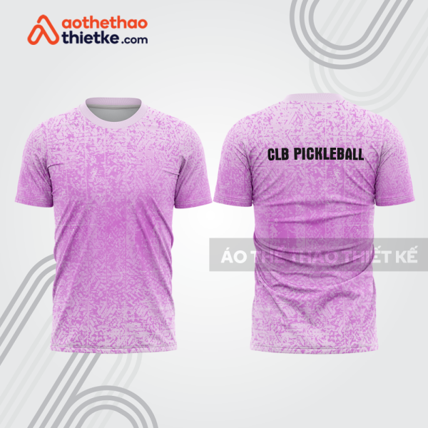 Mẫu thiết kế áo t-shirt thi đấu pickleball plb398
