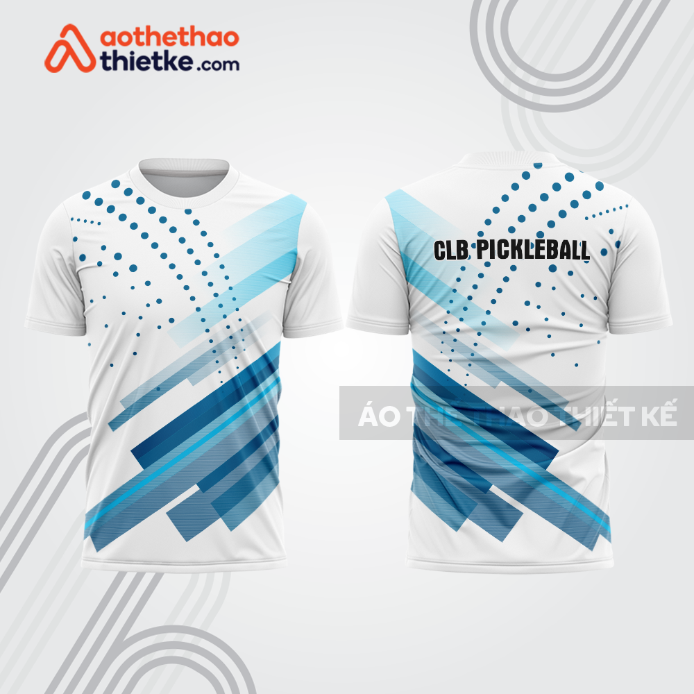 Mẫu thiết kế áo t-shirt thi đấu pickleball plb404