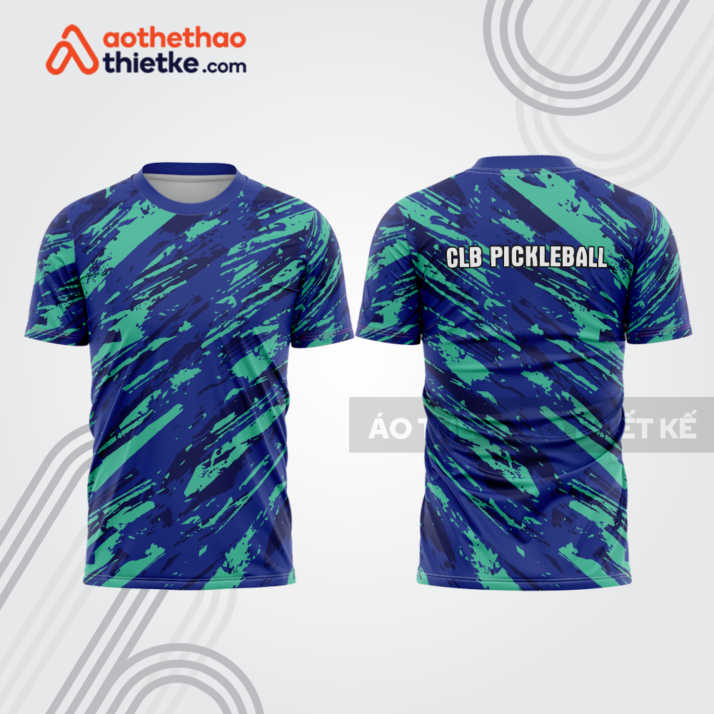 Mẫu thiết kế áo t-shirt thi đấu pickleball plb406
