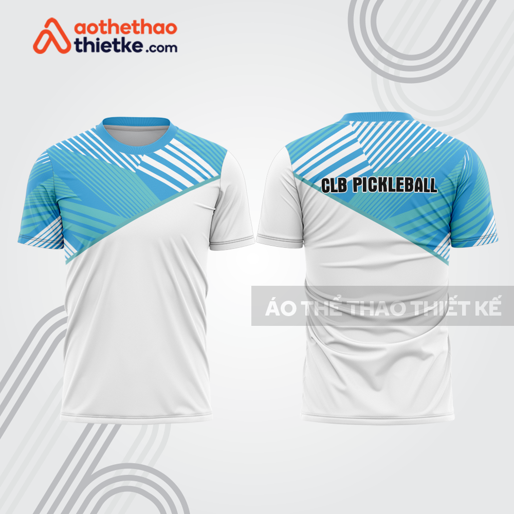 Mẫu thiết kế áo t-shirt thi đấu pickleball plb407