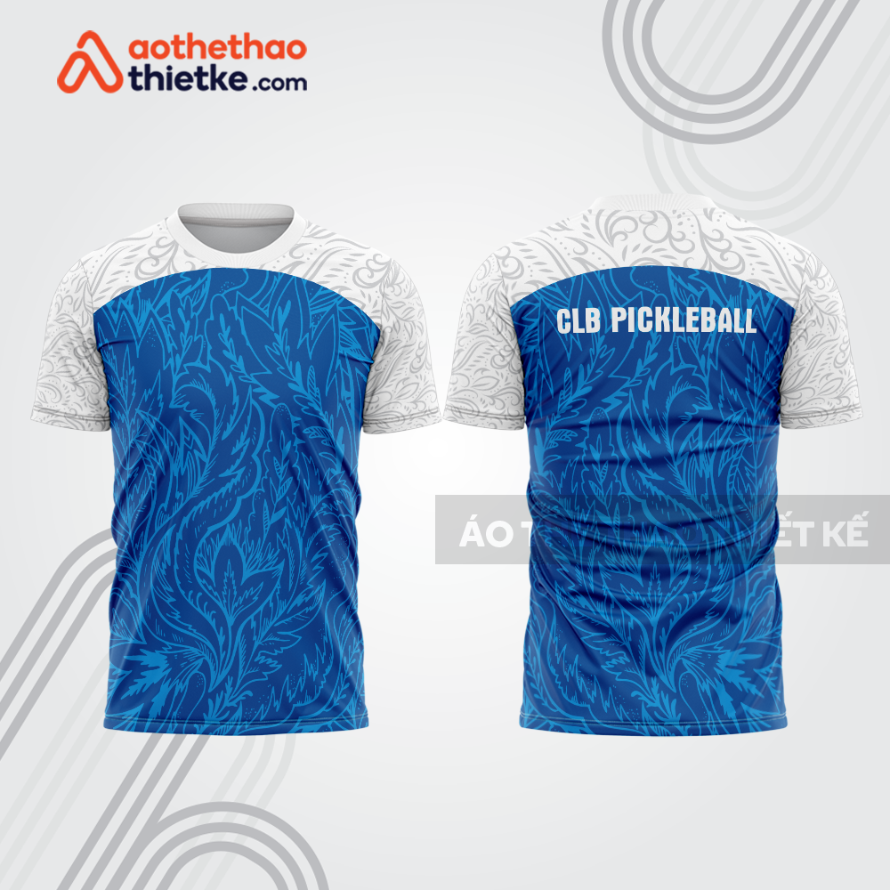 Mẫu thiết kế áo t-shirt thi đấu pickleball plb408