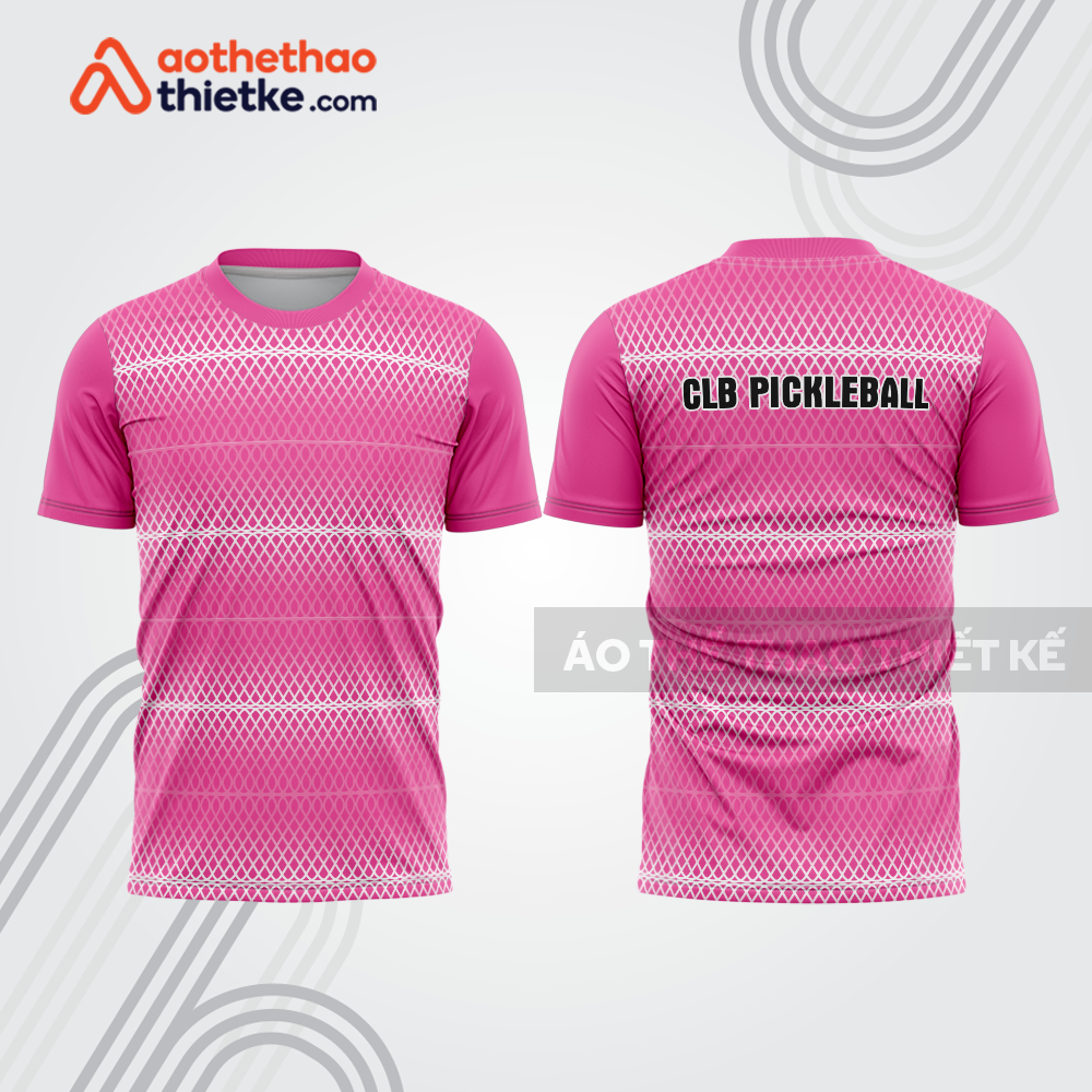 Mẫu thiết kế áo t-shirt thi đấu pickleball plb409