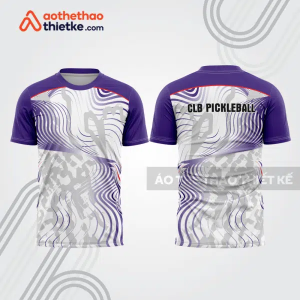 Mẫu thiết kế áo t-shirt thi đấu pickleball plb410